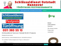 schluesseldienst-hannover-oststadt.de Webseite Vorschau