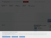 spitalriggisberg.ch Webseite Vorschau