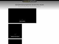 luxuryestate.com Webseite Vorschau