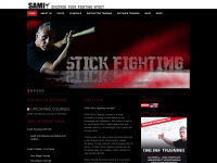 stickfighting-concept.com Webseite Vorschau