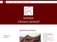 sattlerei-santschi.ch Webseite Vorschau