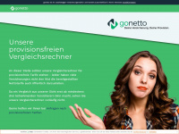 gonetto.de Webseite Vorschau