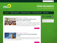 svenkrumbeck.de Webseite Vorschau