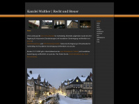 kanzlei-walther.com Webseite Vorschau
