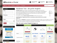 handmixer-test24.de Webseite Vorschau