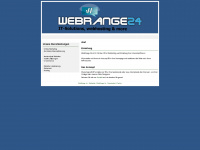 webrange24.com Webseite Vorschau