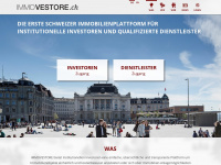 immovestore.ch Webseite Vorschau