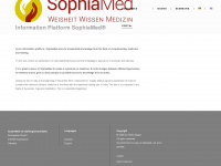 sophiamed.de Webseite Vorschau