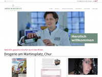 drogerie-am-martinsplatz.ch Webseite Vorschau