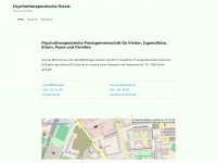 kjp-praxis-kreuzberg.de Webseite Vorschau