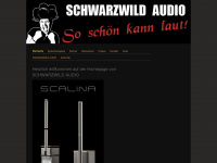 schwarzwild-audio.de Webseite Vorschau