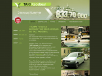 taxiradebeul.de Webseite Vorschau