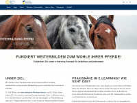 weiterbildung-pferd.de Webseite Vorschau
