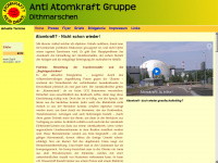 anti-akw-gruppe-heide.de Webseite Vorschau