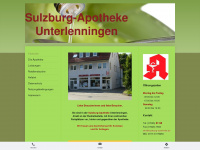 sulzburg-apotheke.de Webseite Vorschau