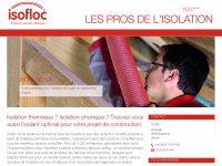 isofloc.fr Webseite Vorschau