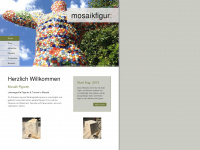 mosaikfigur.de Webseite Vorschau