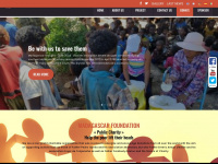 madagascar-foundation.org Webseite Vorschau