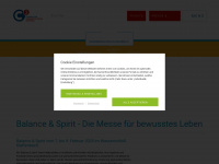 balance-spirit.de Webseite Vorschau