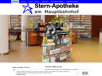 stern-apotheke-ks.de Webseite Vorschau