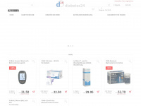 diabetes24.ch Webseite Vorschau