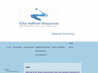 balance-coaching-eaw.de Webseite Vorschau