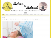 relax-reload.ch Webseite Vorschau
