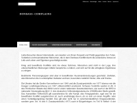 donbass-complains.com Webseite Vorschau