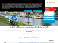 dutch-biketours.de Webseite Vorschau