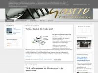 gastrovertriebskontor.blogspot.com Webseite Vorschau