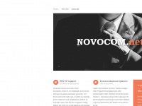 novocom.net Webseite Vorschau