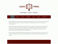 agonpress.ch Webseite Vorschau