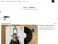 vinyl-41.de Webseite Vorschau