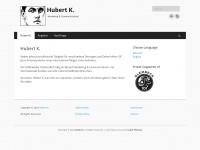 hubert-k.com Webseite Vorschau