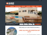 calamillorhotels.com Webseite Vorschau