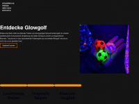 glowgolfharz.de Webseite Vorschau