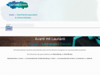 laurianti.ch Webseite Vorschau