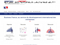 businessfrance.fr Webseite Vorschau