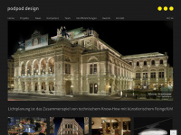 podpoddesign.at Webseite Vorschau