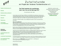 zufallsfunde.net Webseite Vorschau