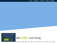 primo-agentur.de Webseite Vorschau