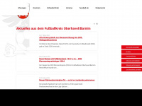 fussballkreis-oberhavel-barnim.de Webseite Vorschau
