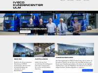 iveco-kundencenter-ulm.de Webseite Vorschau