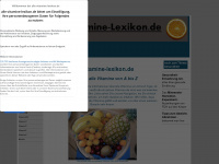 alle-vitamine-lexikon.de Webseite Vorschau