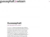 gussasphaltwissen.de Webseite Vorschau