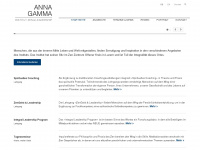 annagamma.ch Webseite Vorschau