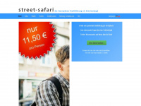 street-safari.de Webseite Vorschau