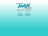 jmfeld.ch Webseite Vorschau