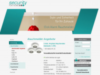 securityforhome.de Webseite Vorschau