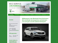 kfzservice-zacharias.de Webseite Vorschau
